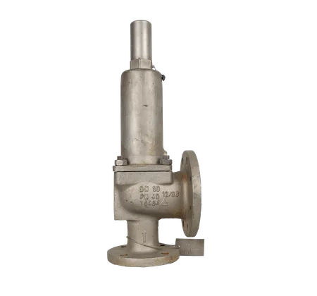 شیر اطمینان فنردار استنلس استیل GEB مدل V10 FX4 سایز 2 اینچ