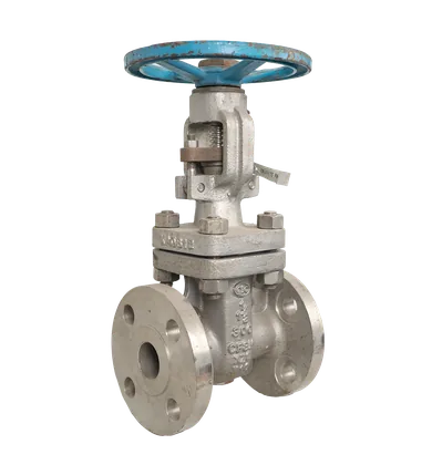 شیر دروازه‌ای دستی فلنجی سایز DN65 کلاس 300 بدنه CF8M