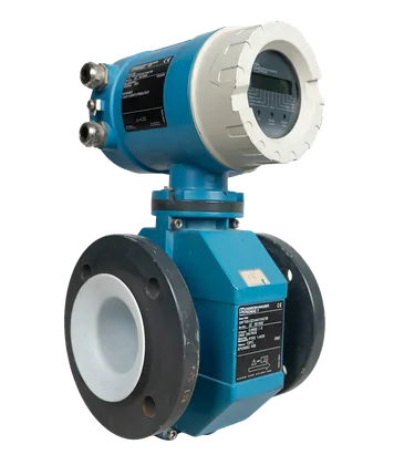 فلومتر الکترومغناطیسی Endress+Hauser Promag 30F / Promag F، سایز DN65، PN16، لاینر PTFE، خروجی 4-20mA/HART و فرکانسی، IP67