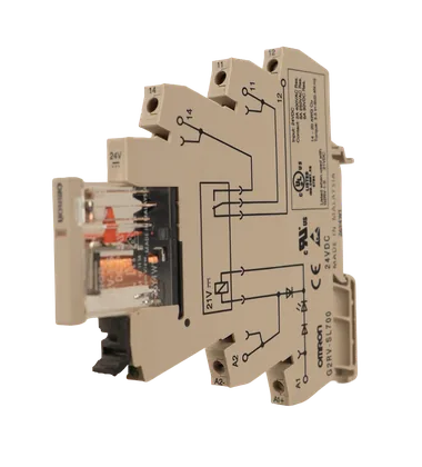 رله اینترفیس باریک امرن مدل G2RV-SL500 DC24
