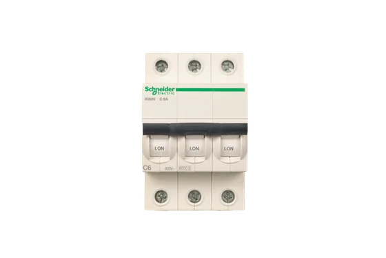 کلید مینیاتوری (MCB) اشنایدر الکتریک Acti9 iK60N، سه پل، منحنی C، 6 آمپر