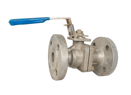 شیر توپی فلنجی استنلس استیل DN25 PN40