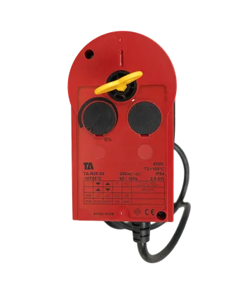 اکچویتور خطی الکتریکی شیر TA مدل TA‑R25‑24، 24 ولت AC/DC و 500 نیوتن