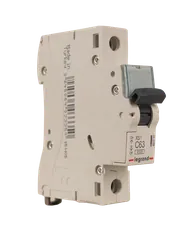 کلید مینیاتوری (MCB) لگراند XS³، تک پل، منحنی C، 63 آمپر، قدرت قطع 4.5kA