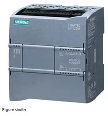 پی‌ال‌سی زیمنس SIMATIC S7-1200 CPU 1212C AC/DC/Relay کد 6ES7212-1BE40-0XB0