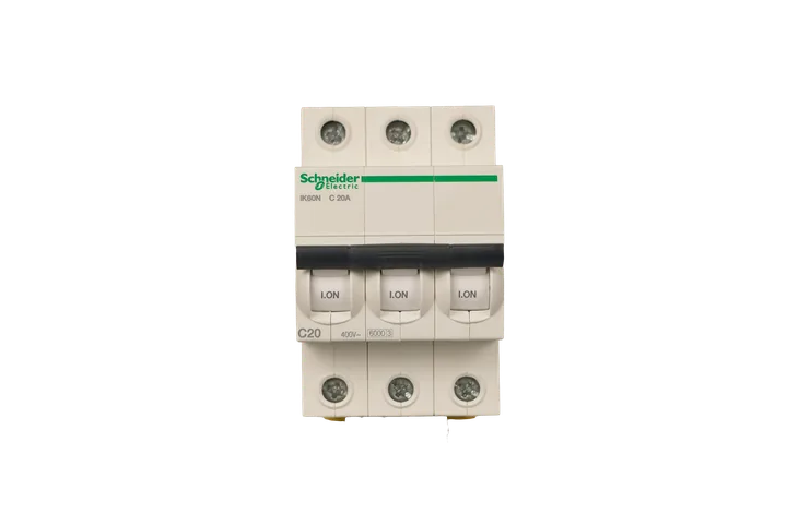 کلید مینیاتوری (MCB) اشنایدر الکتریک Acti9 iK60N، سه پل، منحنی C، 20 آمپر، قدرت قطع 6kA - تصویر اصلی - تصویر محصول
