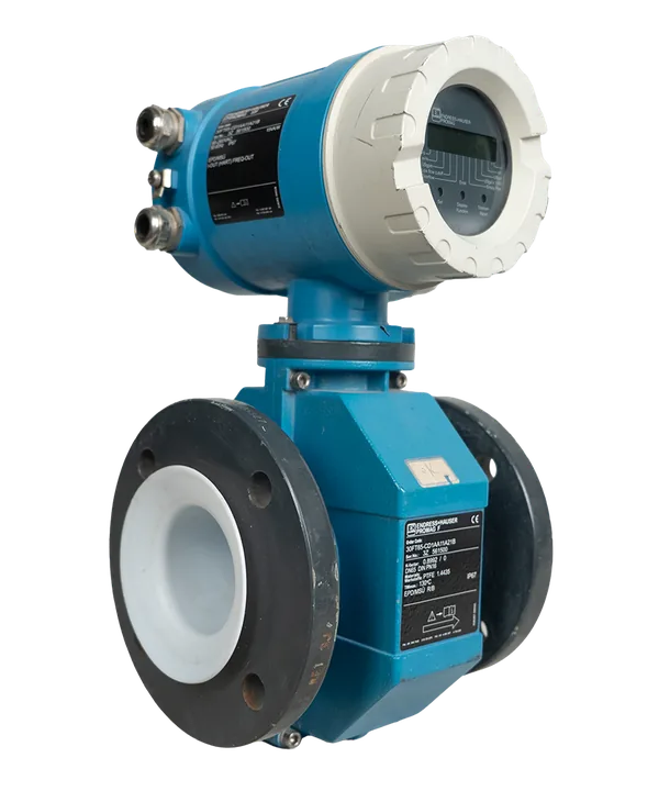 فلومتر الکترومغناطیسی Endress+Hauser Promag 30F / Promag F، سایز DN65، PN16، لاینر PTFE، خروجی 4-20mA/HART و فرکانسی، IP67 - تصویر اصلی - تصویر محصول