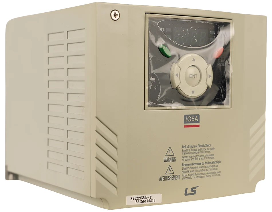 اینورتر LS Electric iG5A مدل SV022iG5A-2، توان 2.2 کیلووات، ورودی 200–230 ولت AC - تصویر اصلی - تصویر محصول