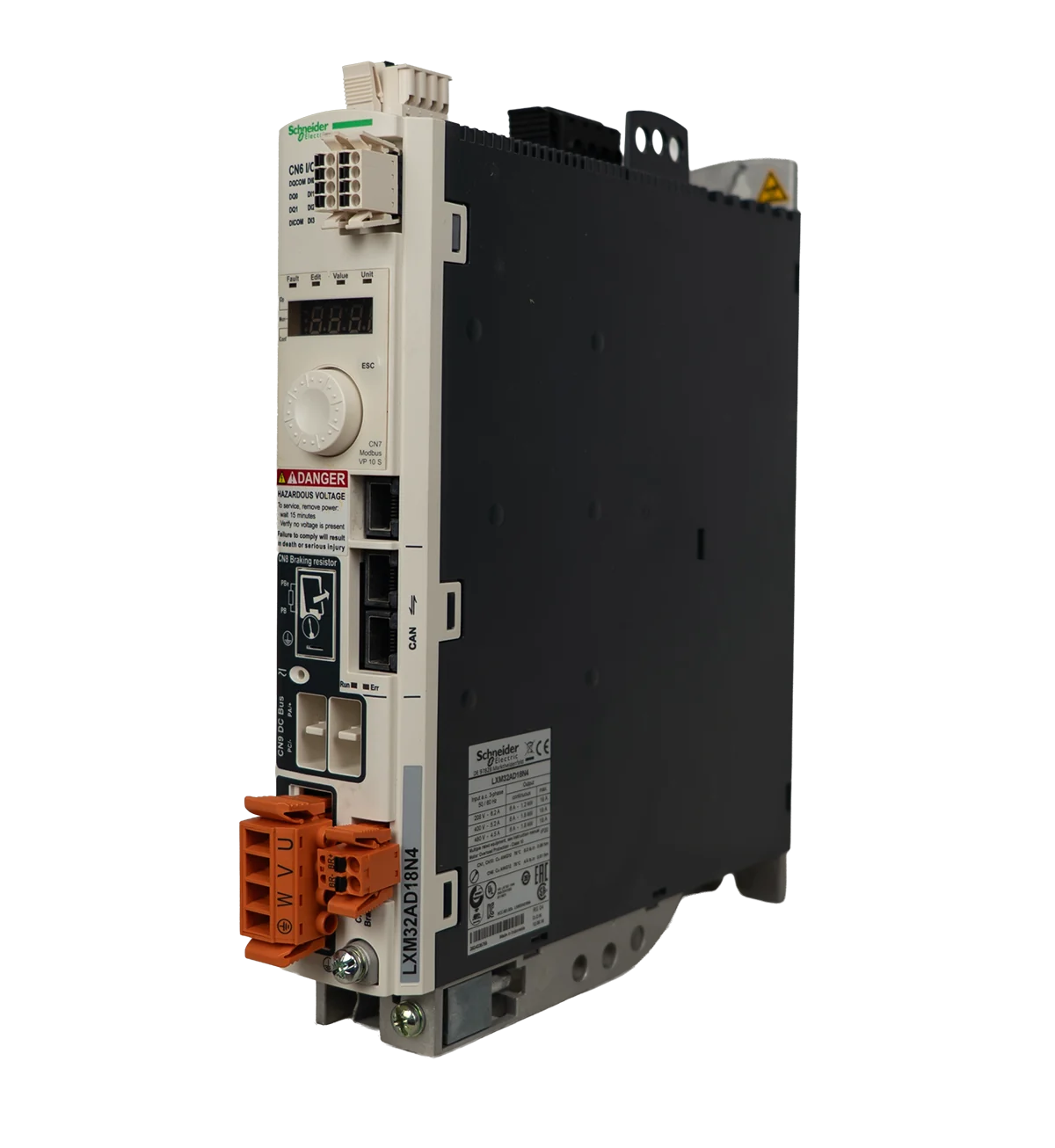 سروو درایو اشنایدر الکتریک Lexium 32 مدل LXM32AD18N4، توان 1.2/1.8kW، ورودی 208/400/480VAC سه‌فاز - تصویر اصلی - تصویر محصول