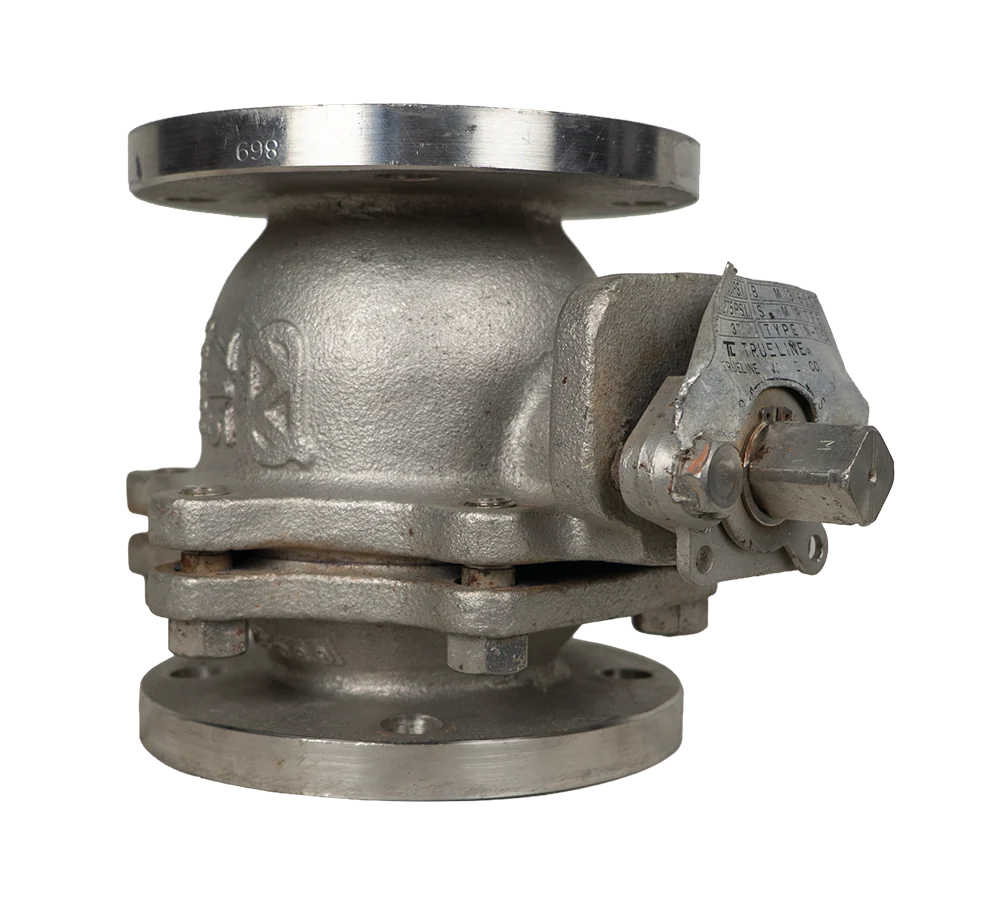 شیر توپی دستی فلنجی Trueline مدل N-715A سایز 3 اینچ بدنه CF8M/316SS - تصویر اصلی - تصویر محصول